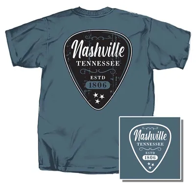 Nashville Guitar Pick Short Sleeve T-Shirt