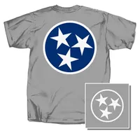 Tri-Star Navy Short Sleeve T-Shirt