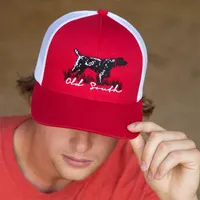 Pointer Trucker Hat in Red