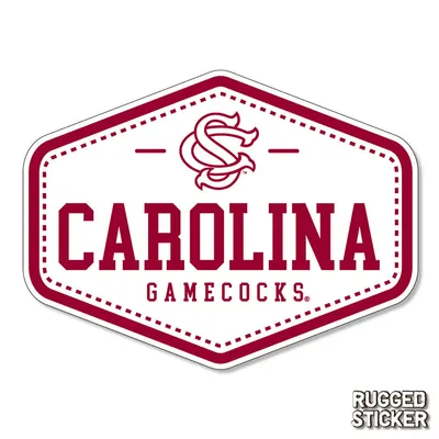 Carolina Badge Rugged Sticker