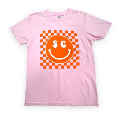 South Carolina Checkered Smile State Short Sleeve T-Shirt