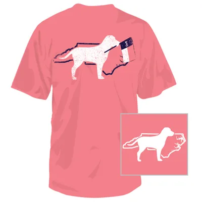 North Carolina Dog Flag Short Sleeve T-Shirt