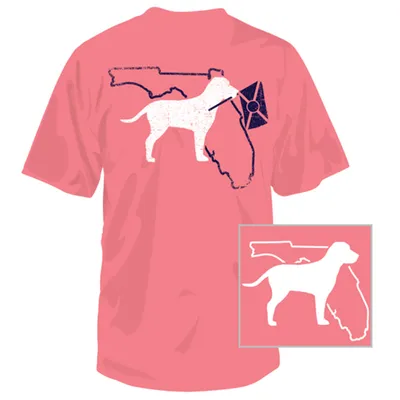 Florida Dog Flag Short Sleeve T-Shirt