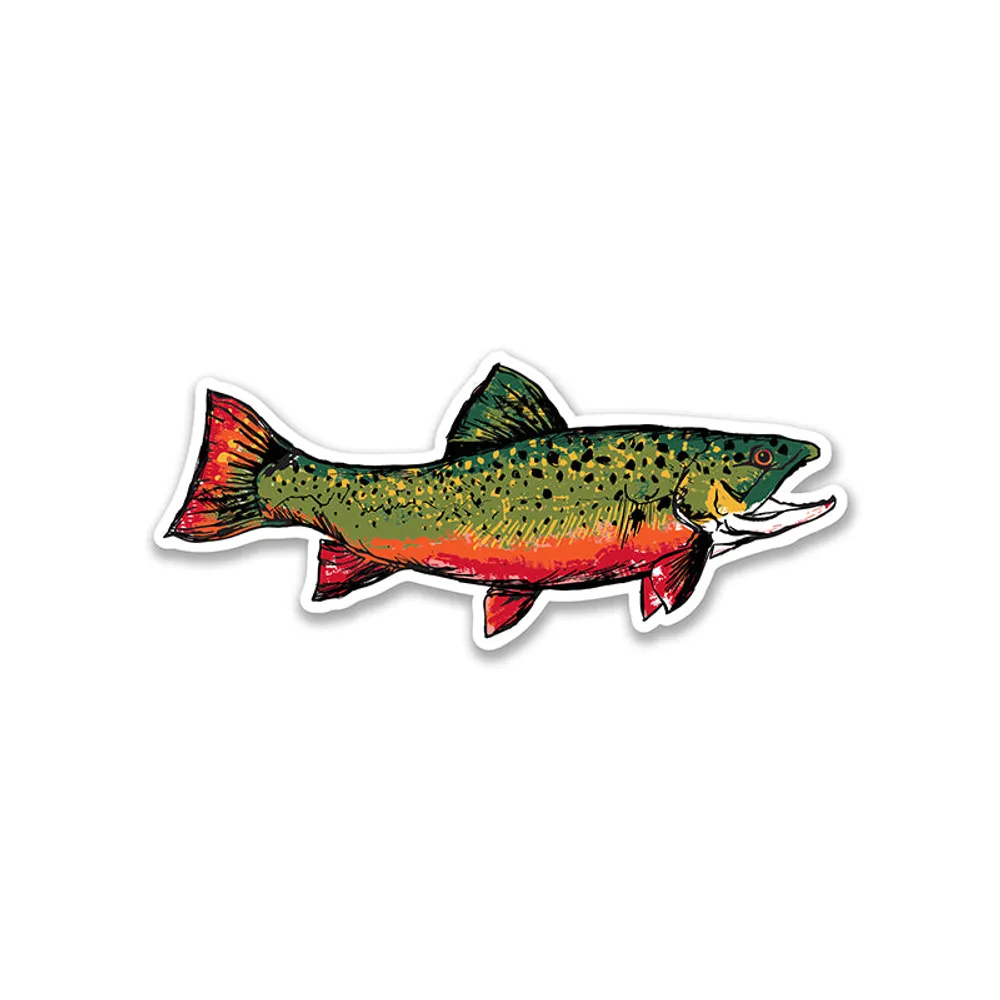 Trout Sticker