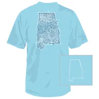Alabama State Collage Short Sleeve T-Shirt