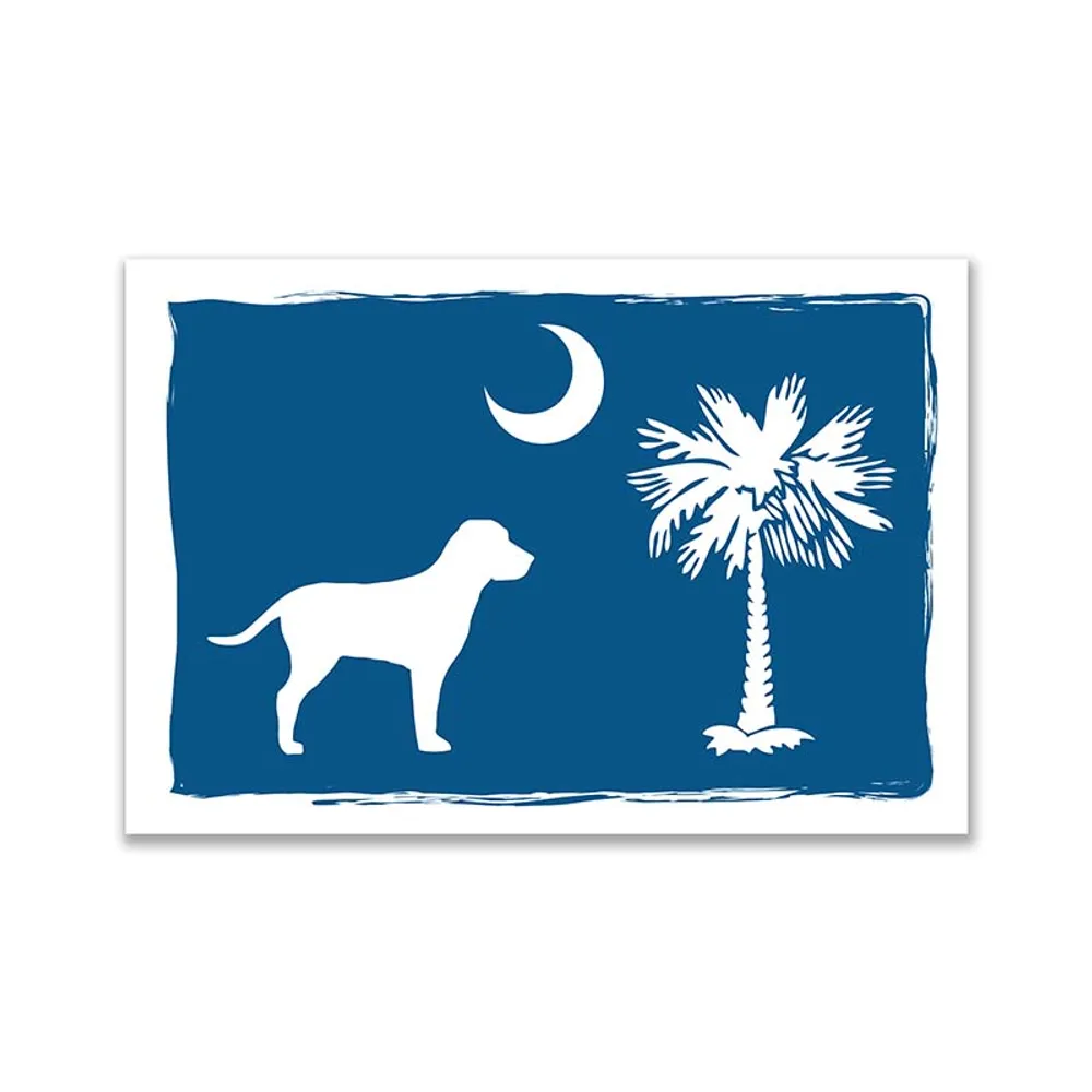 Palmetto Moon Dog Pledge Sticker