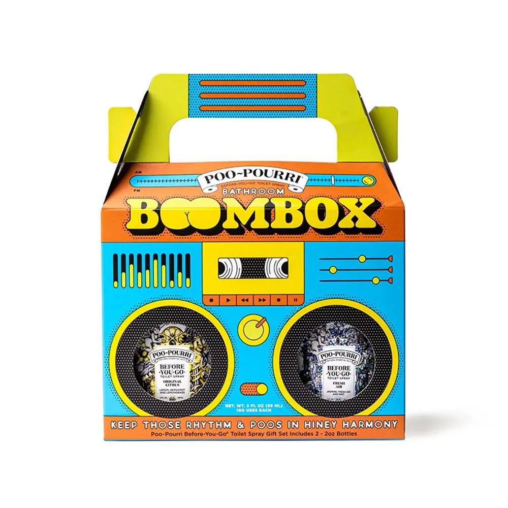 Bathroom Boombox Gift Set