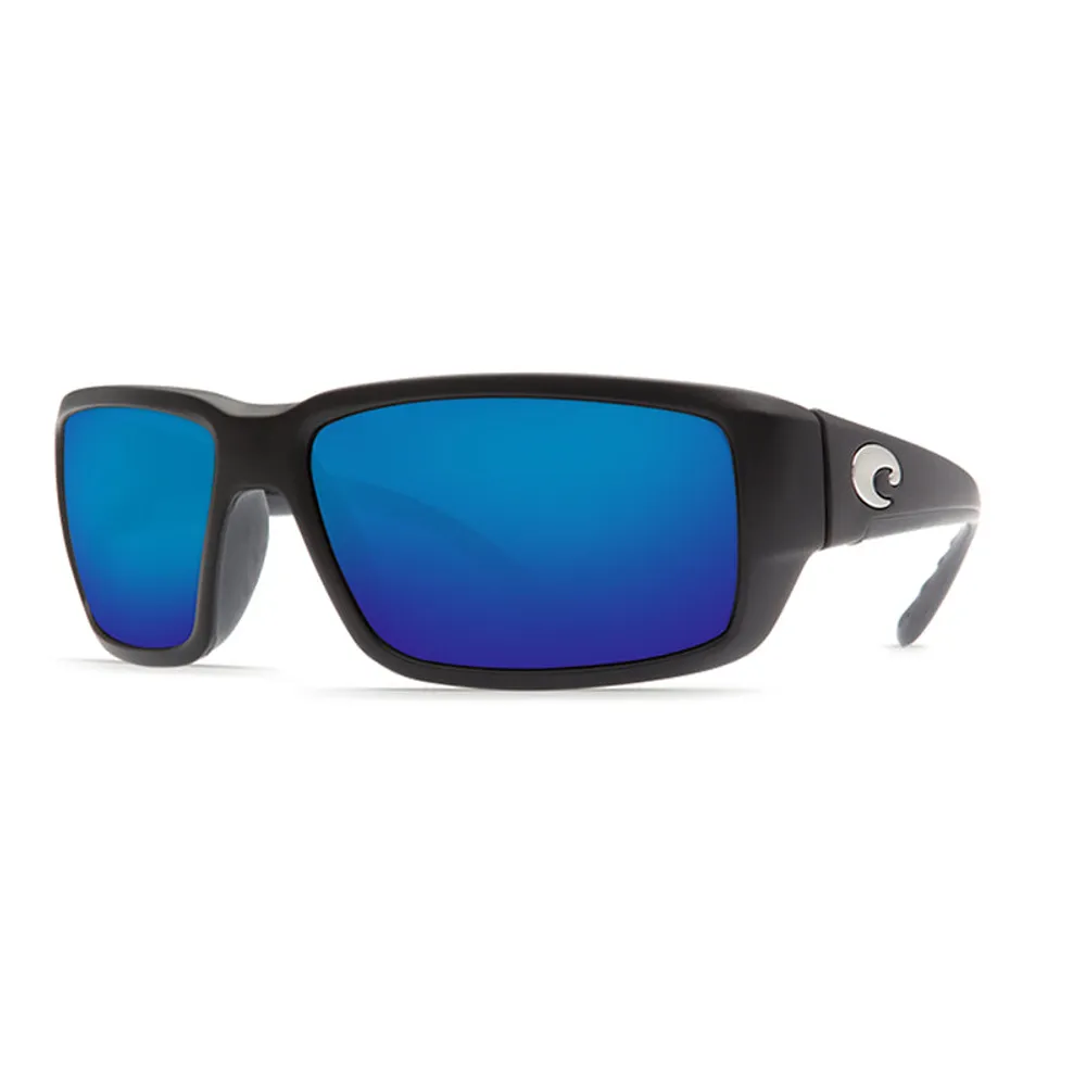 Fantail Black Frames with Blue Mirror Lens 580P