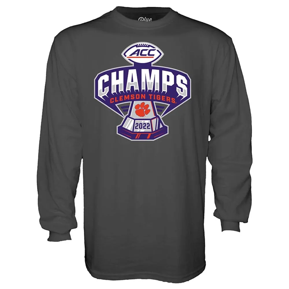 Clemson 2022 ACC Champs Trophy Long Sleeve T-Shirt