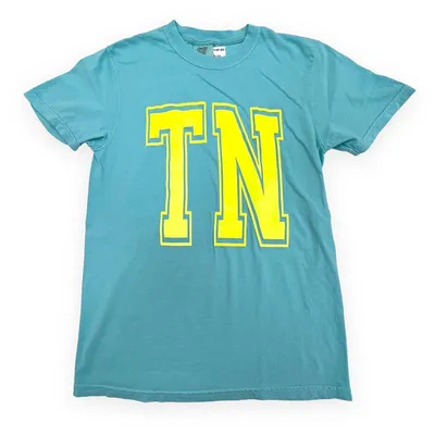 Tennessee Puff Neon Yellow Short Sleeve T-Shirt