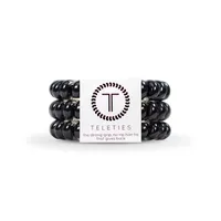 Jet Black Large Hair Tie 3 Pack