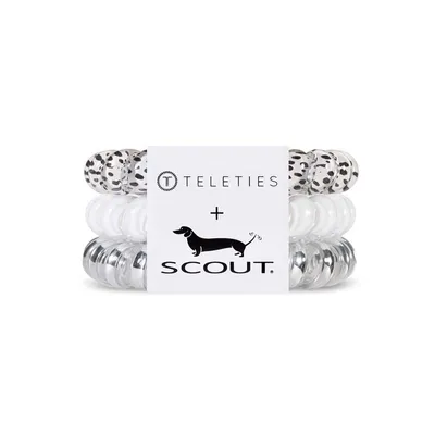 Dalmation Spot Large Hair Tie 3 Pack