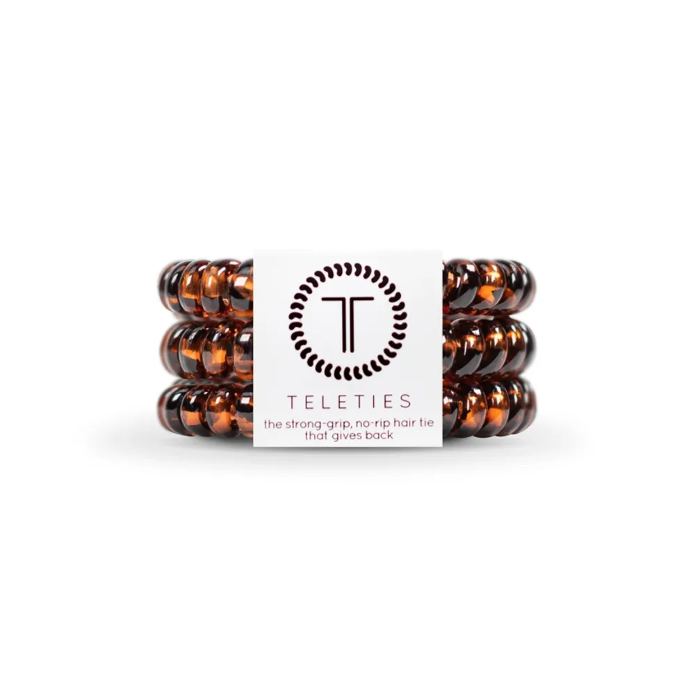 Tortoise Hair Tie 3 Pack