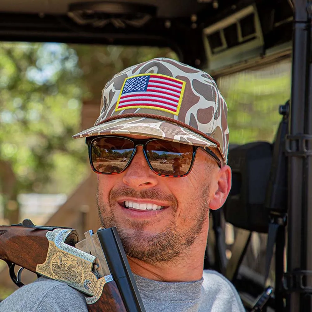 USA Flag Camo Hat