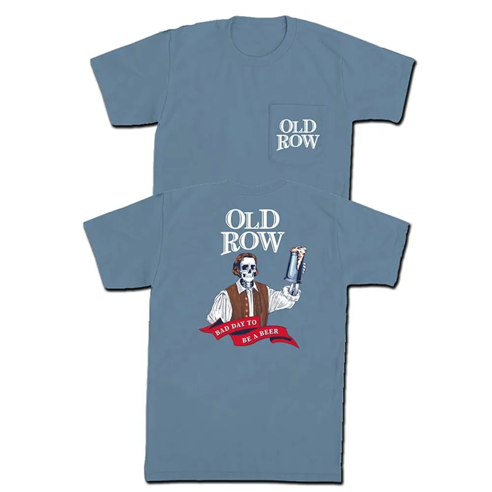 Old Row Bad Day To Be a Beer Wrangler Short Sleeve T-Shirt