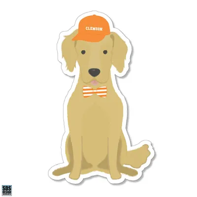 Clemson Pup 3 inch Decal