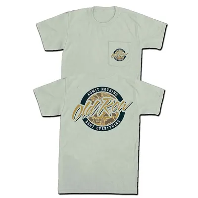 Circle Logo Camo Short Sleeve T-Shirt Bay