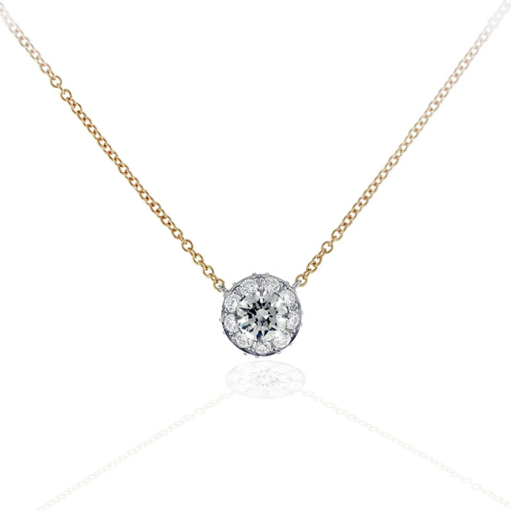 Brilliant Diamond Cluster Pendant