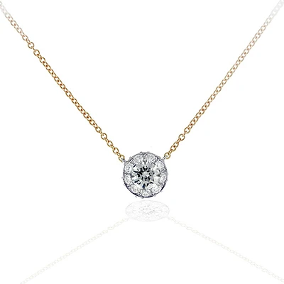 Brilliant Diamond Cluster Pendant