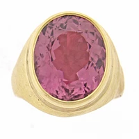 Burle-Marx Ring Pink Tourmaline