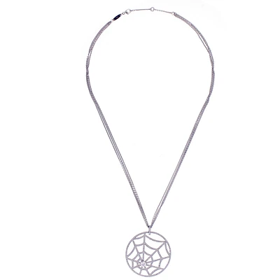Chaumet “Attrape Moi” Catch Me Spider Web Diamond Necklace