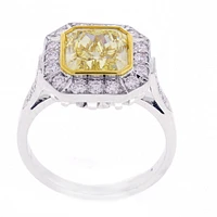 Canary Yellow Diamond Ring