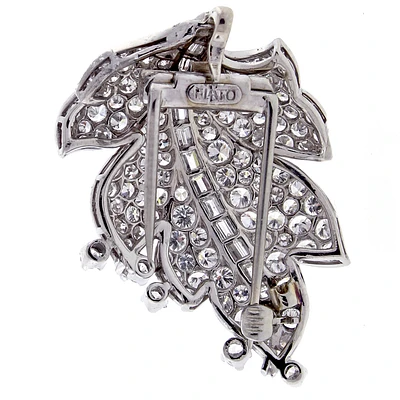 Paul Flato Diamond Leaf Brooch