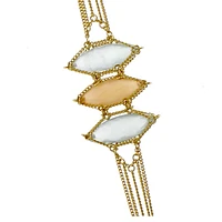 Anthony Nak Bracelet Faceted Moonstone