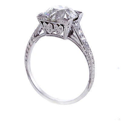 Vintage Old European Cut Diamond Solitaire