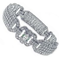 Art Deco Diamond 1920s Bracelet