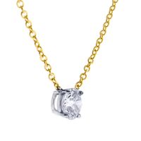 Classic Diamond Solitaire pendant