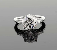 Tiffany & Co. 2.27 Carat Diamond Solitaire Engagement Ring