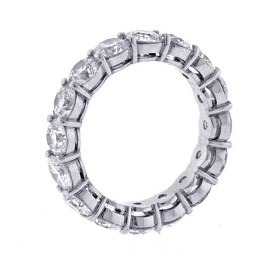 Full Circle Round Diamond Band Ring