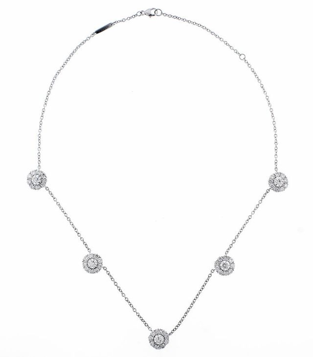 Tiffany & Co. 21 Station Hinged Diamond Necklace by Tiffany & Co