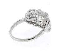 2 Carat Old European Cut Art Deco Diamond Ring