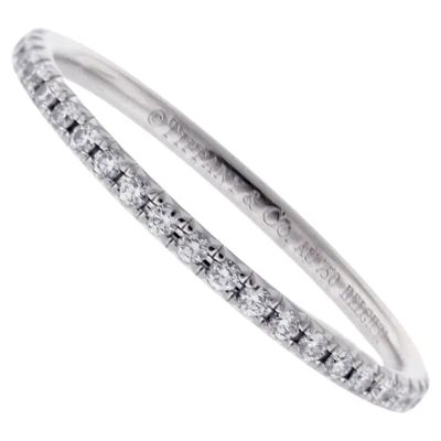 Tiffany & Co. Soleste Full Diamond Eternity Band Ring