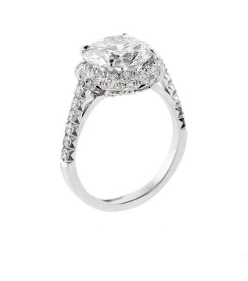 3.21 G.I.A. Brilliant Round Cut Diamond, by Pampillonia