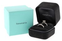 Tiffany & Co. Classic Diamond Solitaire Engagement Band-Ring Set