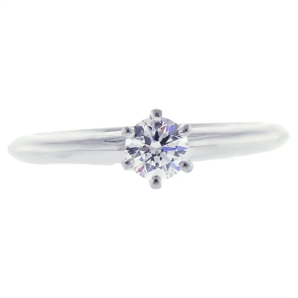 Tiffany & Co. Diamond Solitaire Engagement Ring