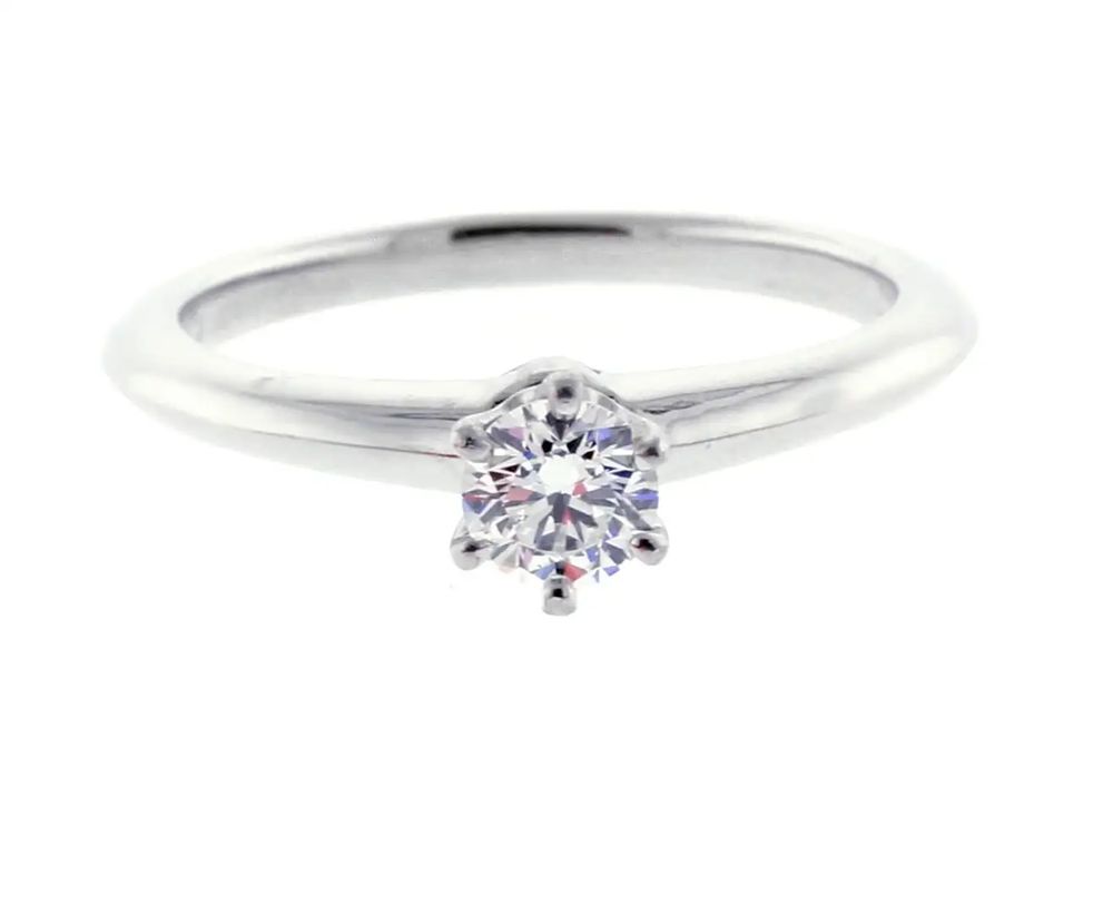 Tiffany & Co. Diamond Solitaire Engagement Ring