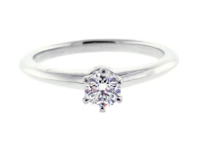 Tiffany & Co. Diamond Solitaire Engagement Ring