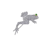 Tiffany & Co Diamond Frog Brooch