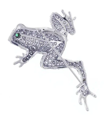 Tiffany & Co Diamond Frog Brooch