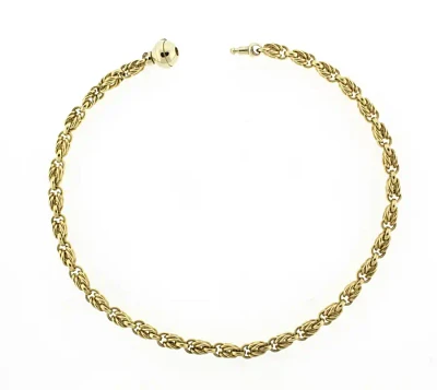 18kt Gold Chain Link Necklace