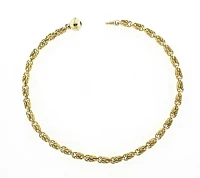 18kt Gold Chain Link Necklace