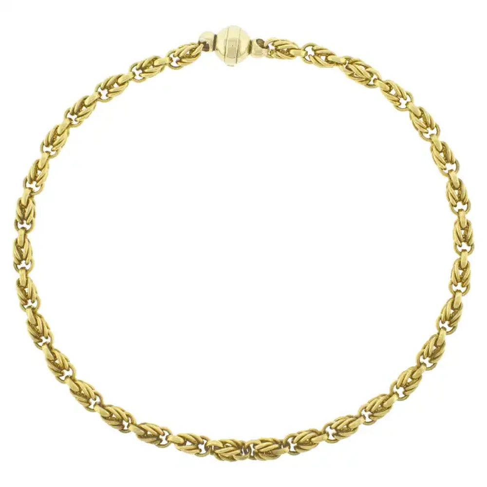 18kt Gold Chain Link Necklace