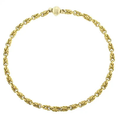 18kt Gold Chain Link Necklace