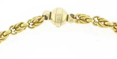 18kt Gold Chain Link Necklace