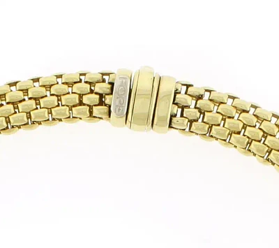 Italian 18kt Chain Link Necklace By Fope