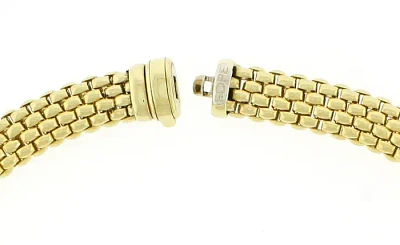 Italian 18kt Chain Link Necklace By Fope